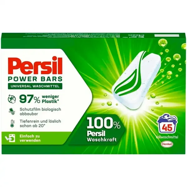 Таблетки для прання універсальні Persil Power Bars Universal, 45 шт