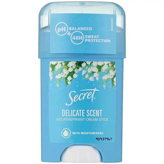 Кремовий дезодорант-антиперспірант Secret Delicate Scent, 40 мл