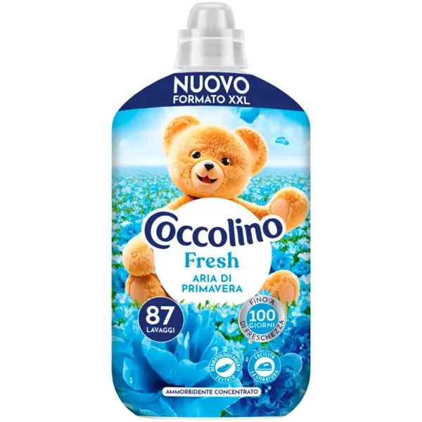 Кондиціонер для білизни Coccolino Fresh Aria di Primavera, 1.827 л (87 прань)