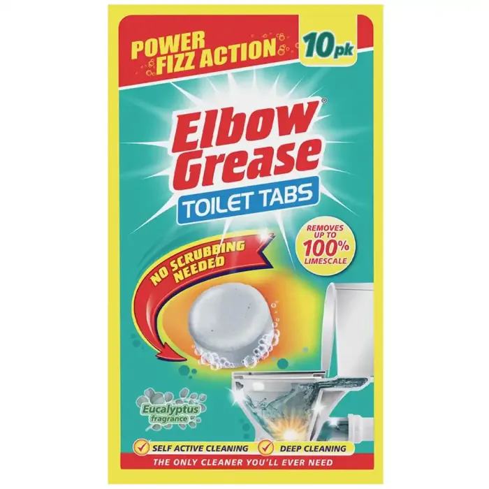 Таблетки для чищення унітазу Elbow Grease Eucalyptus, 10 шт