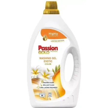Гель для прання кольорових тканин Passion Gold Exotic Color 3.52 л (88 прань)