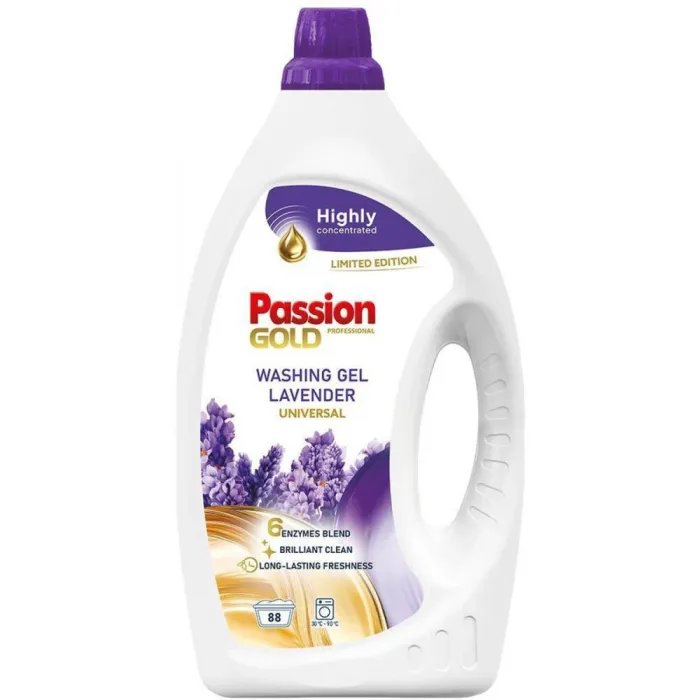 Гель для прання Passion Gold Universal Lavender, 3520 мл (88 прань)