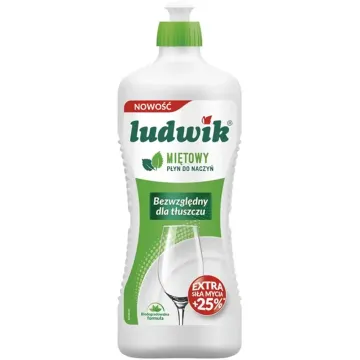 Засіб для миття посуду Ludwik М'ята, 900 мл