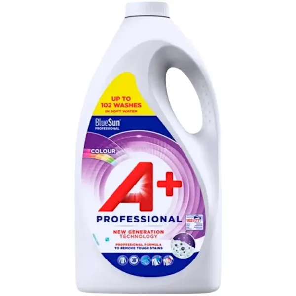 Гель для прання A+ Professional Colour, 102 прання (4.62 л)