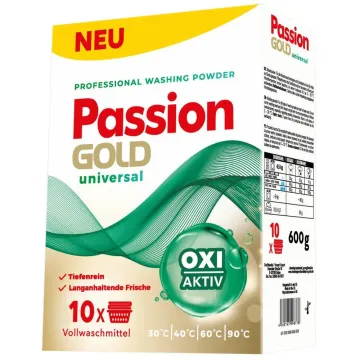 Універсальний пральний порошок Passion Gold Universal 600 г (10 прань)