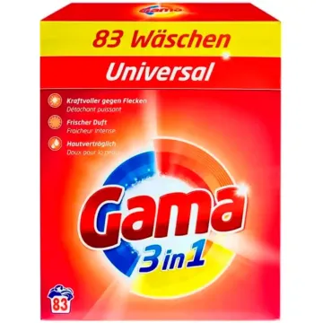 Пральний порошок універсальний Gama Universal 4.98 кг (83 прання)