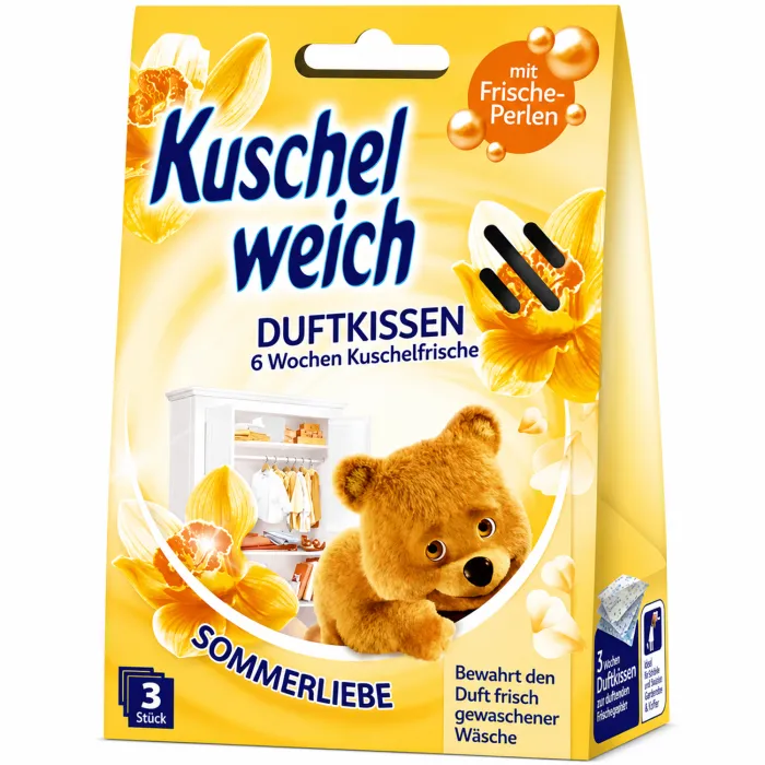 Ароматизатор для гардеробу Kuschelweich «Ваніль», 3 саше