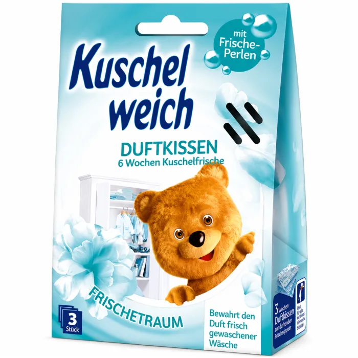 Ароматичні саше для гардеробу Kuschelweich Frischetraum, 3 шт
