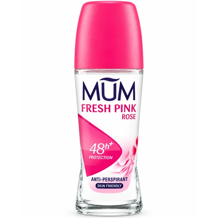 Роликовий антиперспірант жіночий MUM Fresh Pink Rose 48h+, 50 мл