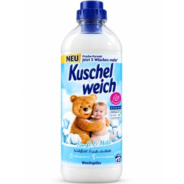 Кондиціонер для білизни Kuschelweich Sanft & Mild, 1 л (43 прання)