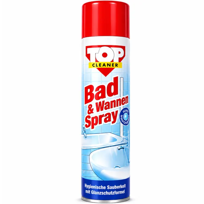 Аерозольний спрей для ванни та сантехніки TopCleaner Bad & Wannenspray, 600 мл