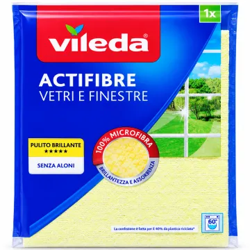 Серветка для вікон і скла Vileda Actifibre Vetri e Finestre, 1 шт