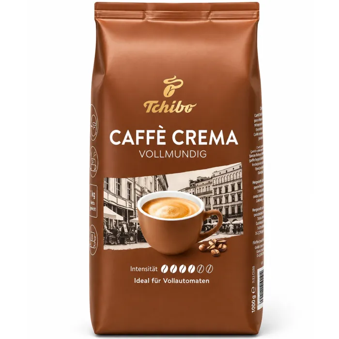 Кава в зернах Tchibo Caffe Crema Vollmundig, 1 кг