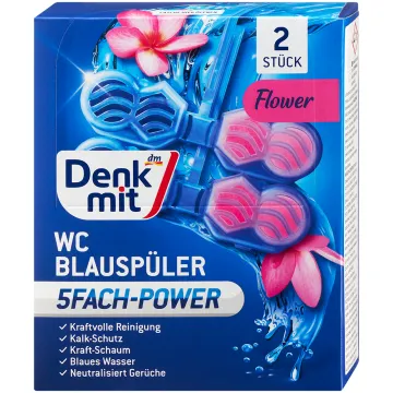 Підвісний блок для унітазу Denkmit Flower, 2 шт