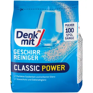 Порошок для посудомийної машини Denkmit Classic Power, 1,5 кг (100 циклів)