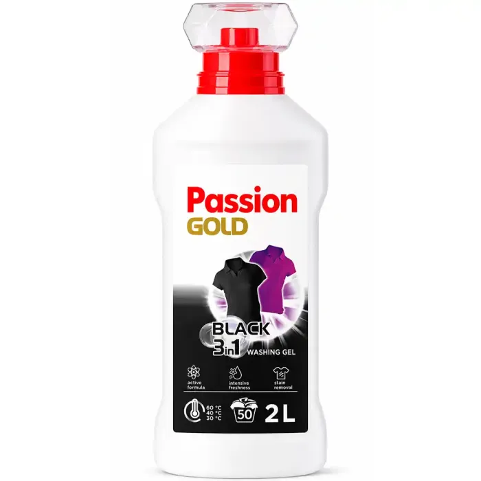 Гель для прання Passion Gold Black, 2 л (50 прань)