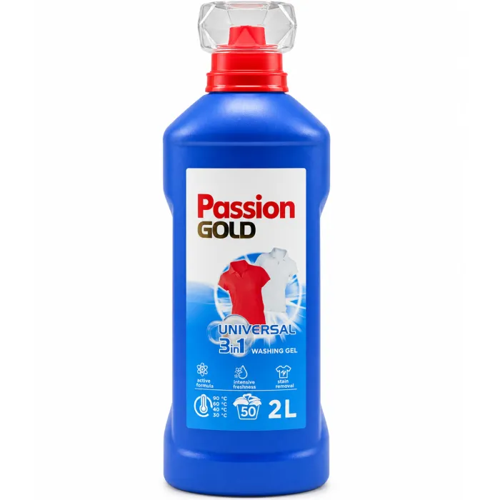 Універсальний гель для прання Passion Gold Universal 3в1, 2 л (50 прань)