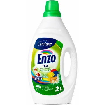 Гель для прання кольорових речей Enzo Deluxe Color 2 л (50 прань)