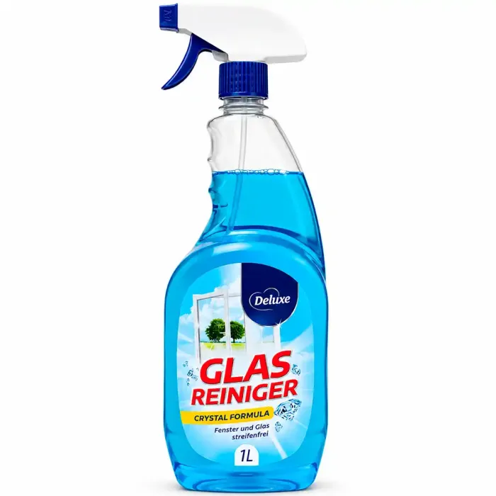 Засіб для миття вікон та дзеркал Deluxe Glas Reiniger, 1 л