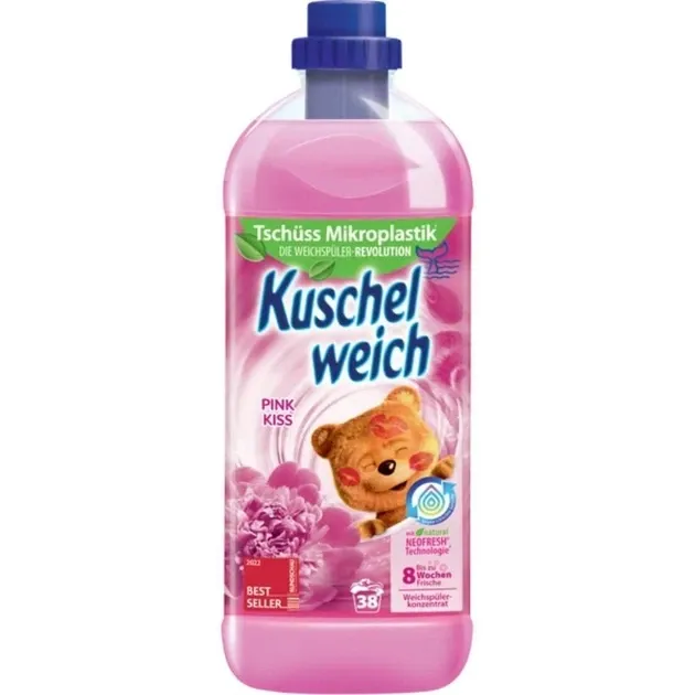 Кондиціонер для білизни Kuschelweich Pink Kiss, 1 л (38 прань)