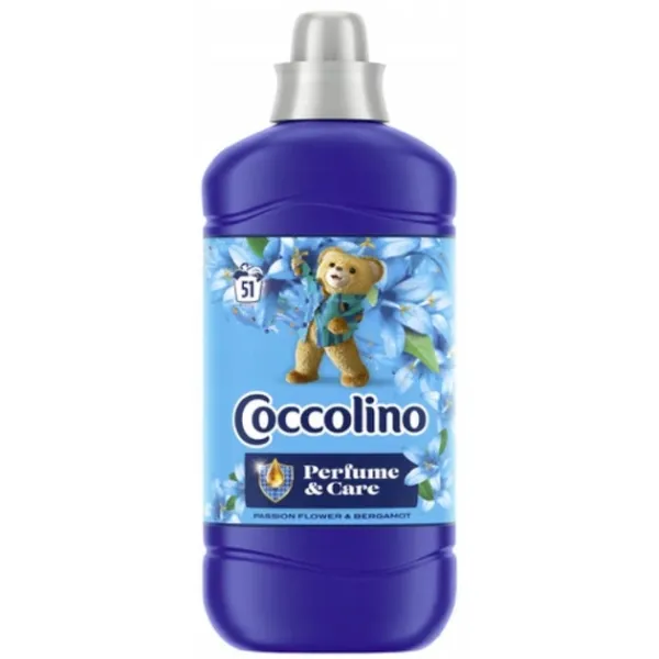 Кондиціонер для білизни Coccolino Perfume & Care Passion Flower & Bergamot, 1,275 л (51 прання)