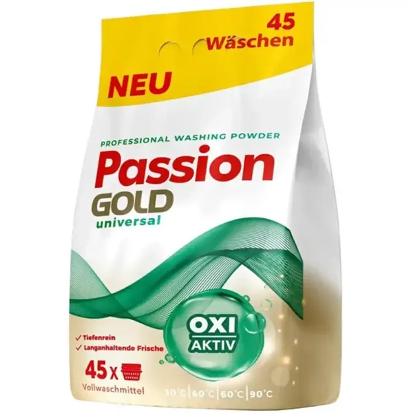 Пральний порошок Passion Gold Universal, 2.7 кг (45 прань)