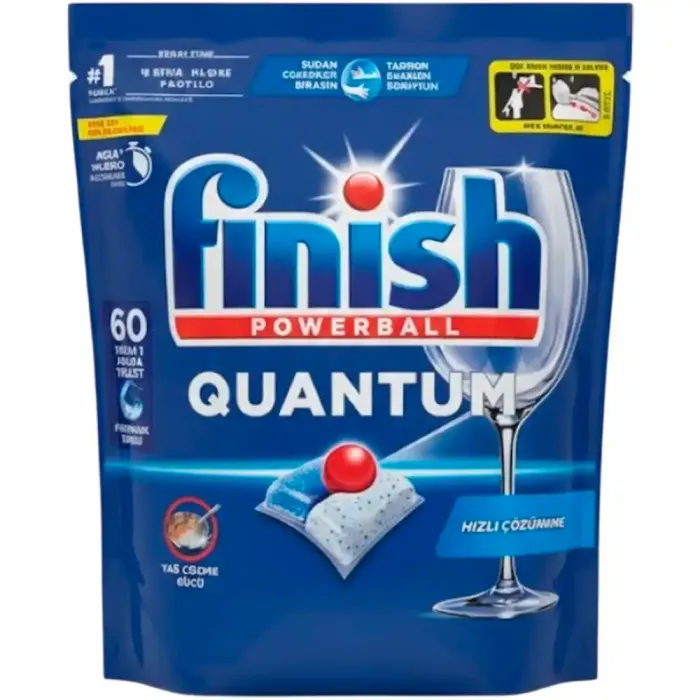 Капсули для посудомийних машин Finish Quantum All in 1 (60 штук)