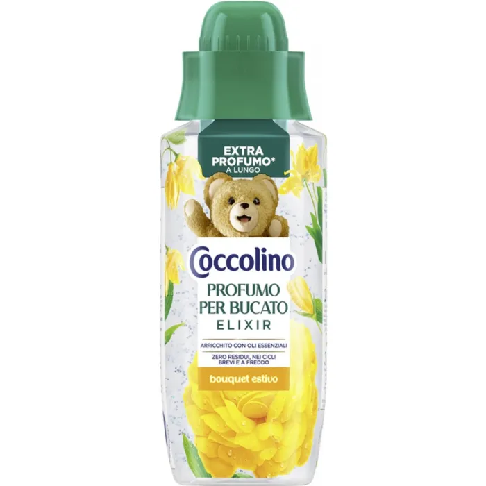 Парфумований еліксир для білизни Coccolino Bouquet Estivo, 342 г