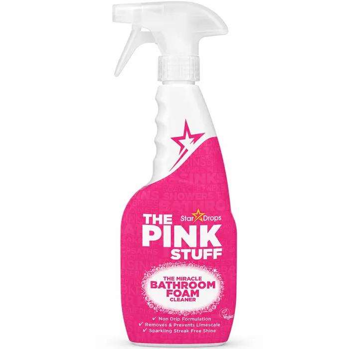 Спрей-піна для чищення ванної кімнати The Pink Stuff, 750 мл