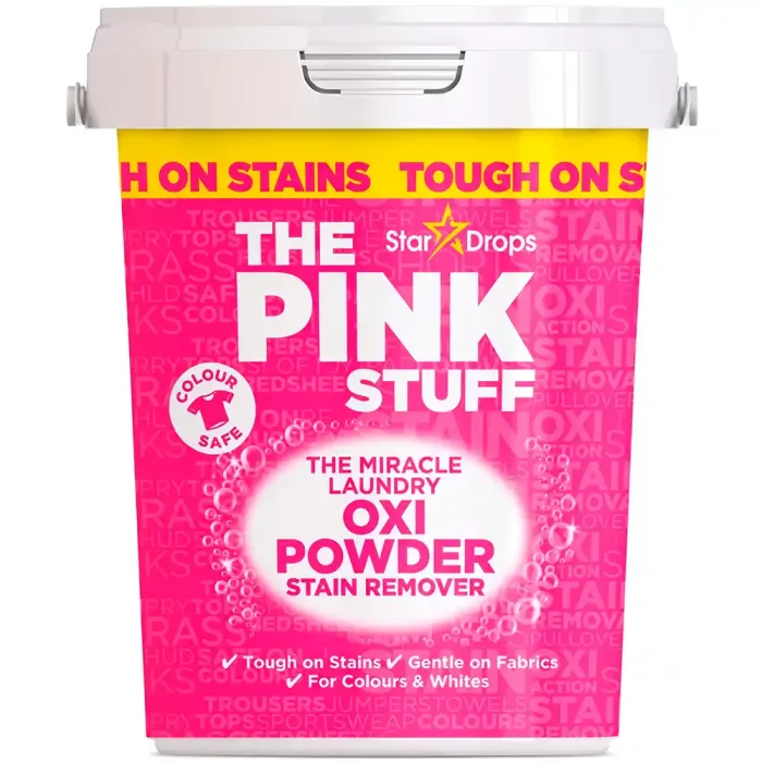 Кисневий плямовивідник для кольорових речей The Pink Stuff, 1 кг