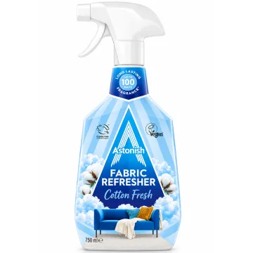 Освіжувач текстилю Astonish Fabric Refresher Cotton Fresh, 750 мл