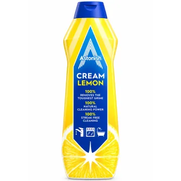 Універсальний крем для чищення Astonish Cream Cleaner Lemon Fresh, 500 мл