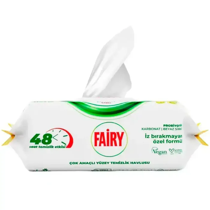 Вологі серветки для прибирання Fairy Limon, 100 шт