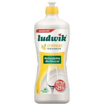 Засіб для миття посуду Ludwik Лимон, 900 мл