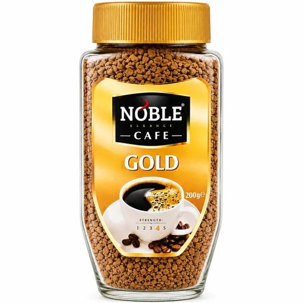 Кава розчинна Noble Cafe Gold, 200 г