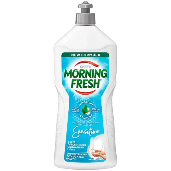 Засіб для миття посуду Morning Fresh Sensitive (900 мл)