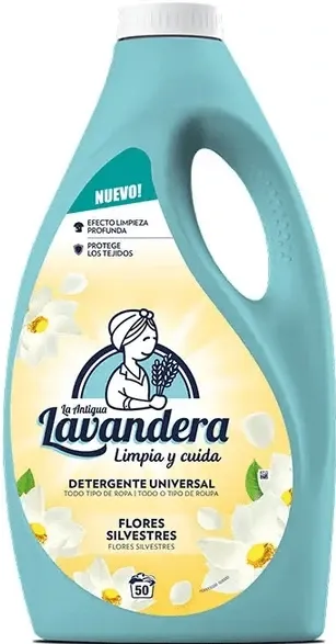 Гель для прання Lavandera Flores Silvestres, 50 прань (2.5 л)