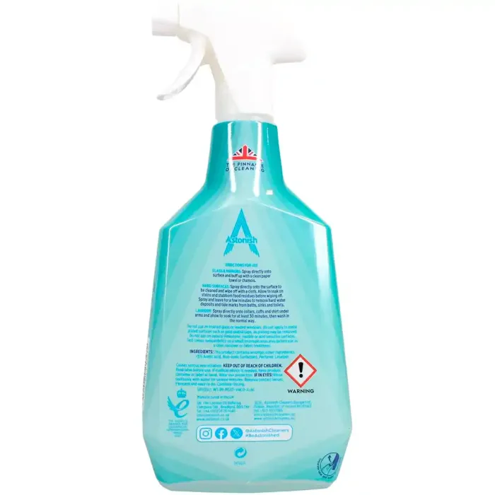 Універсальний очищувач Astonish White Vinegar, 750 мл