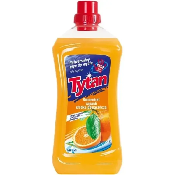 Засіб для миття підлоги Tytan апельсин, 1 л