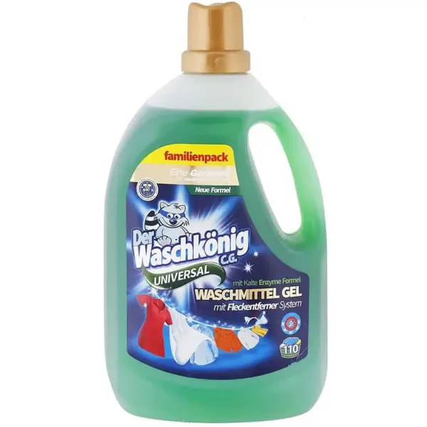 Гель для прання універсальний Der Waschkonig Universal, 110 прань (3.3 л)