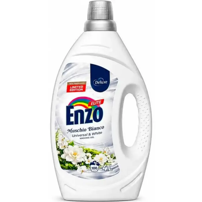 Гель для прання Deluxe Enzo Elite Muschio Bianco 4 л (100 прань)