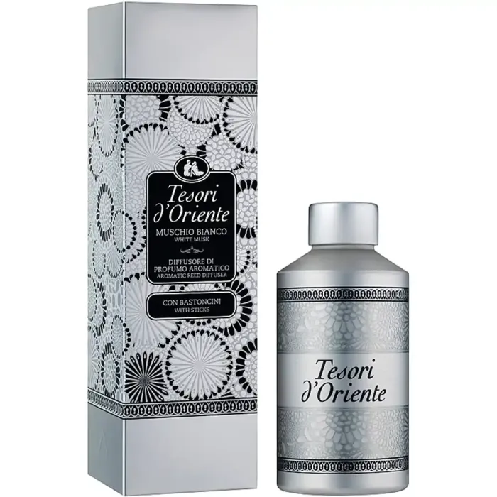 Аромадифузор з паличками Tesori d'Oriente White Musk, 200 мл