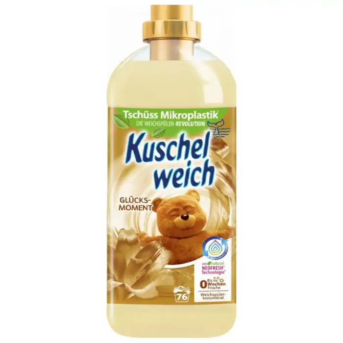 Кондиціонер для білизни Kuschelweich Glücksmoment, 2 л (76 прань)
