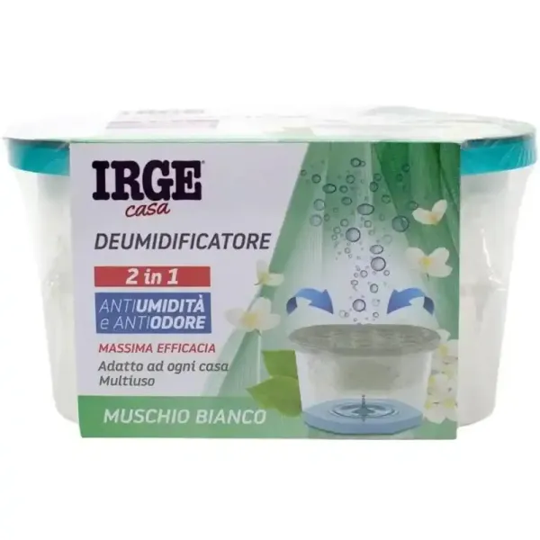 Поглинач вологи за запаху IRGE Muschio Bianco, 400 мл
