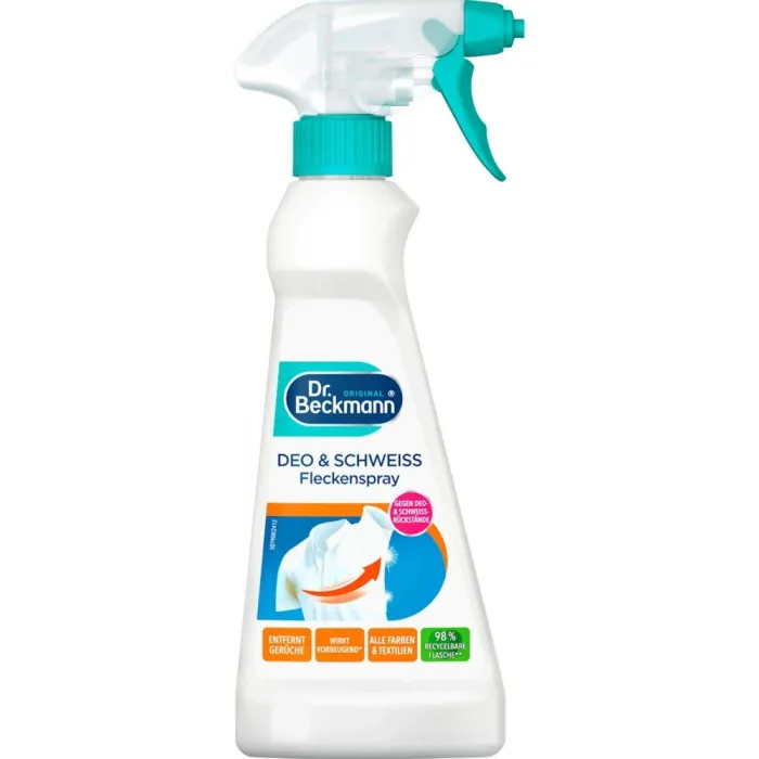 Плямовивідник Dr. Beckmann Deo & Schweiss від слідів дезодоранту, 250 мл