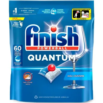 Капсули для посудомийних машин Finish Quantum All in 1, 60 штук