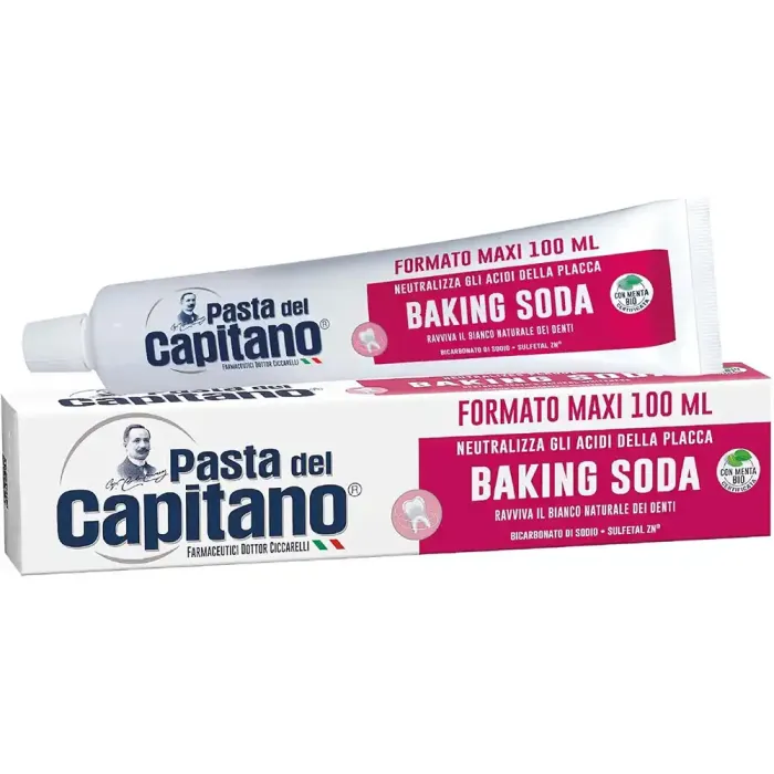 Зубна паста Pasta Del Capitano Baking Soda (Відбілююча з содою), 100 мл