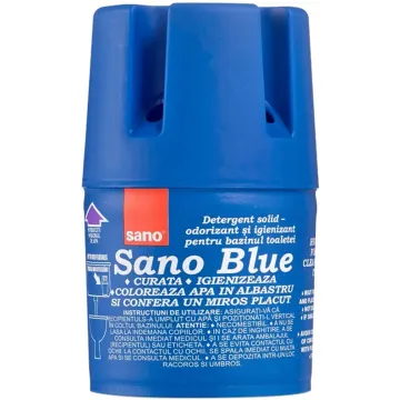 Sano Blue - блок у зливний бачок для чищення унітаза, 150 г
