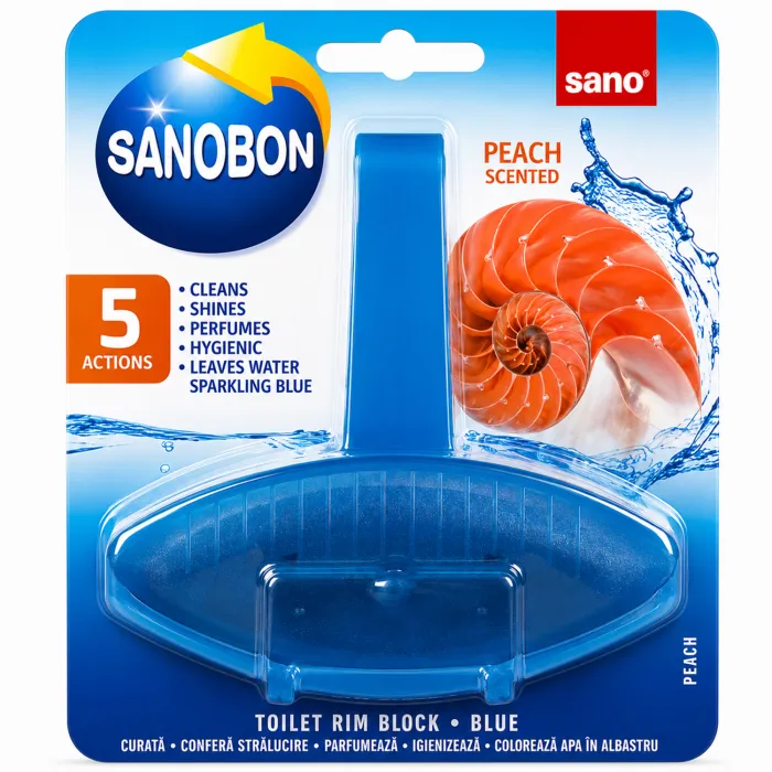 Туалетний блок для унітазу Sano Peach, 55 г