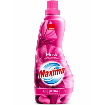 Ультраконцентрований кондиціонер Sano Maxima Musk для білизни, 1 л (40 прань)